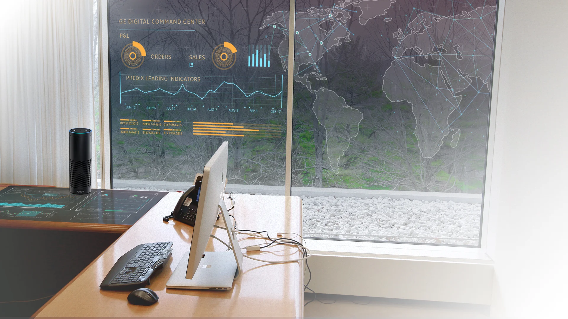 CEO command center concept